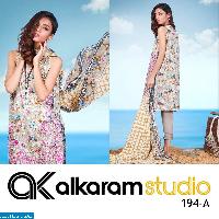 Al-karam Master Replica Embroidered Salwar Suits